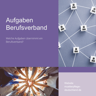 Aufgaben eines Berufsverbandes